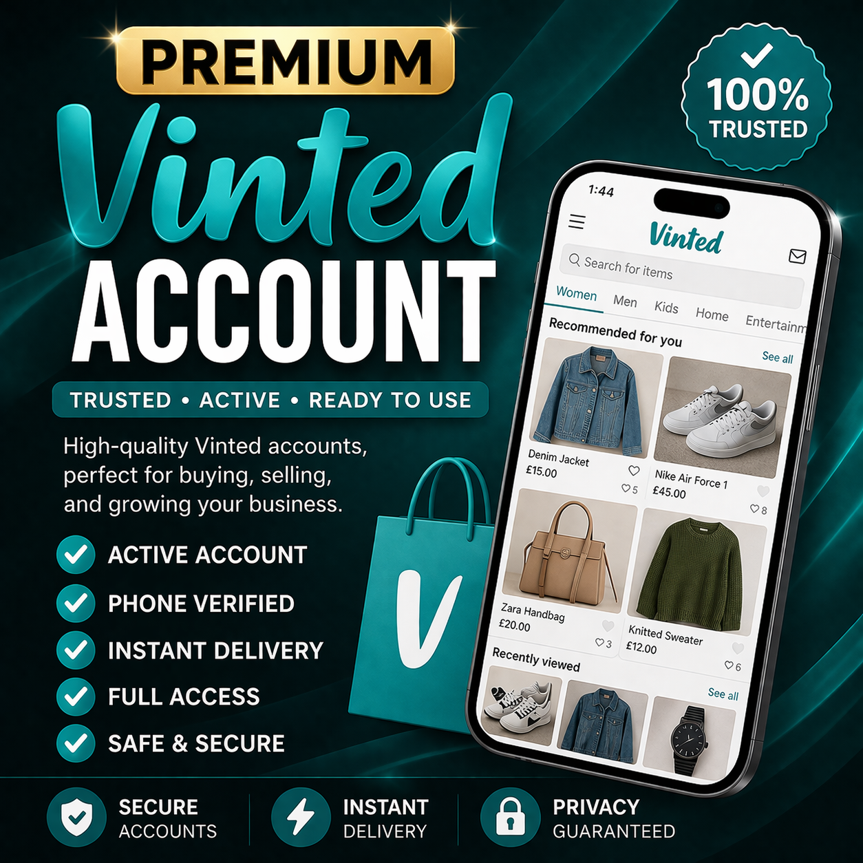 Premium Vinted Account